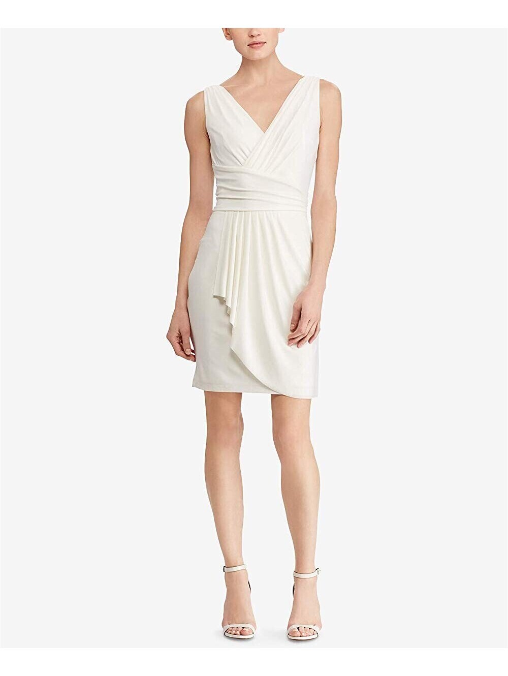 American Living Womens Draped Jersey Dress Size 4